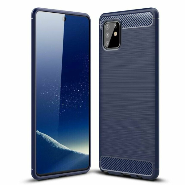 

Защитный чехол UniCase Carbon для Samsung Galaxy Note 10 Lite (N770) - Blue