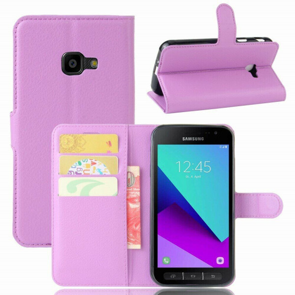 

Чехол-книжка Deexe Book Type для Samsung Galaxy Xcover 4s (G398) - Purple