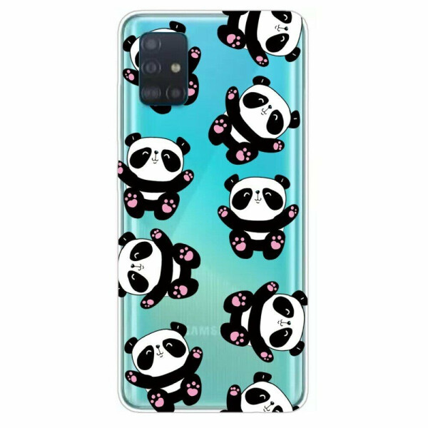 

Силиконовый (TPU) чехол Deexe Pretty Glossy для Samsung Galaxy A71 (A715) - Panda