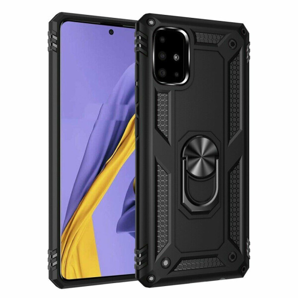 

Защитный чехол Deexe Armor Case для Samsung Galaxy A51 (А515) - Black