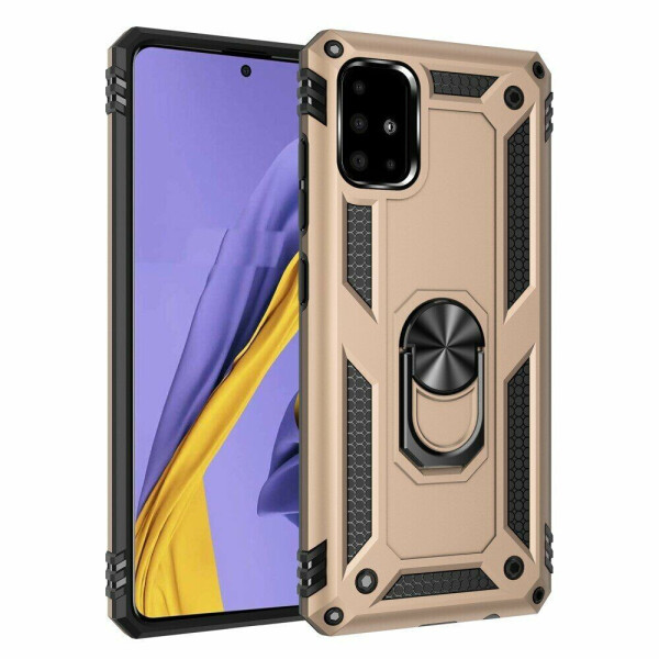 

Защитный чехол Deexe Armor Case для Samsung Galaxy A51 (А515) - Gold