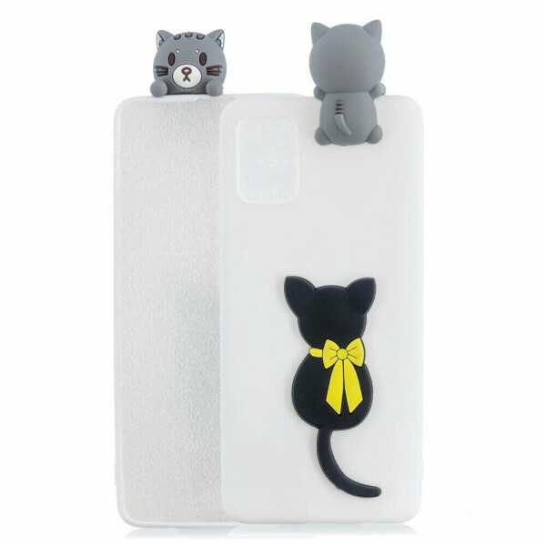 

Силиконовый (TPU) чехол UniCase 3D Pattern для Samsung Galaxy A51 (А515) - Cat