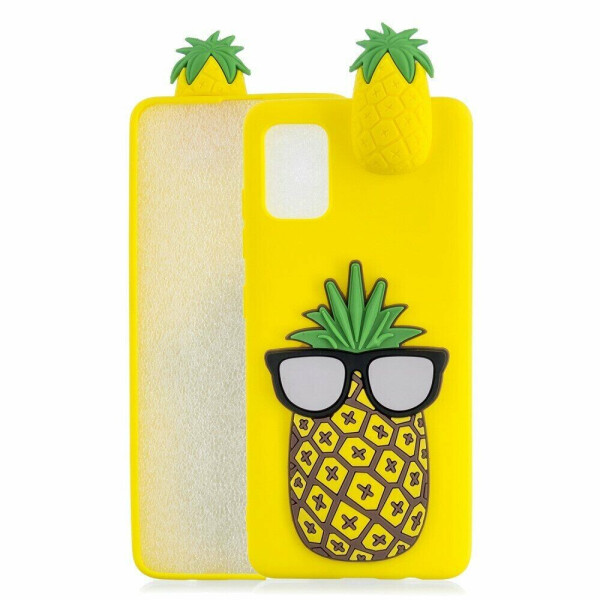 

Силиконовый (TPU) чехол UniCase 3D Pattern для Samsung Galaxy A51 (А515) - Pineapple