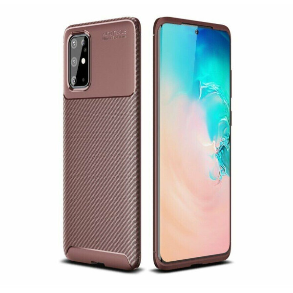 

Защитный чехол Deexe Fusion для Samsung Galaxy S20 Plus (G985) - Brown