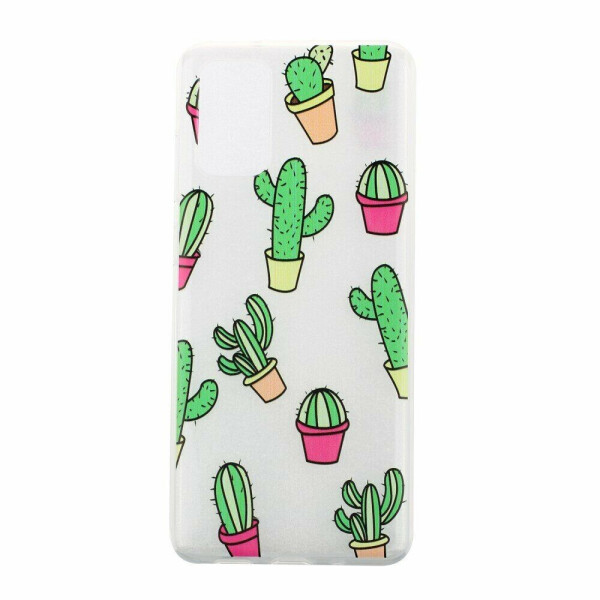 

Силиконовый (TPU) чехол Deexe Pretty Glossy для Samsung Galaxy S20 Plus (G985) - Cactus