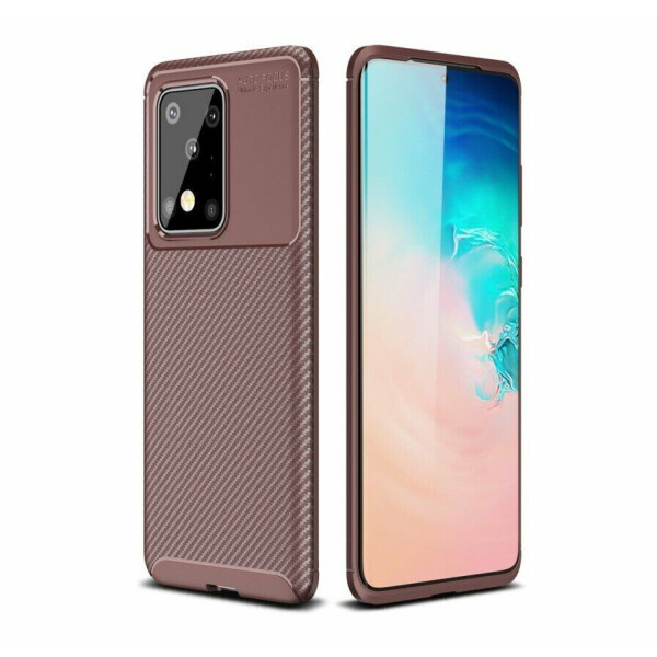 

Защитный чехол Deexe Fusion для Samsung Galaxy S20 Ultra (G988) - Brown