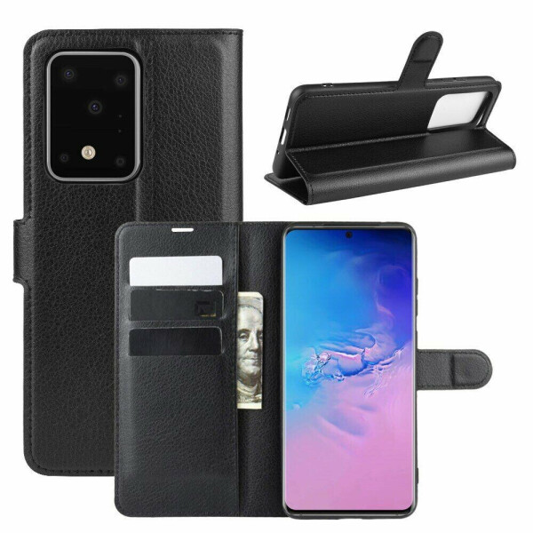 

Чехол-книжка Deexe Book Type для Samsung Galaxy S20 Ultra (G988) - Black