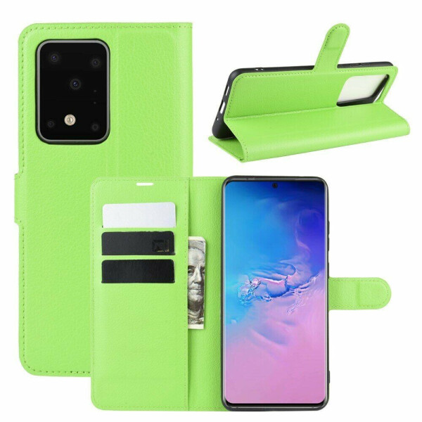 

Чехол-книжка Deexe Book Type для Samsung Galaxy S20 Ultra (G988) - Green