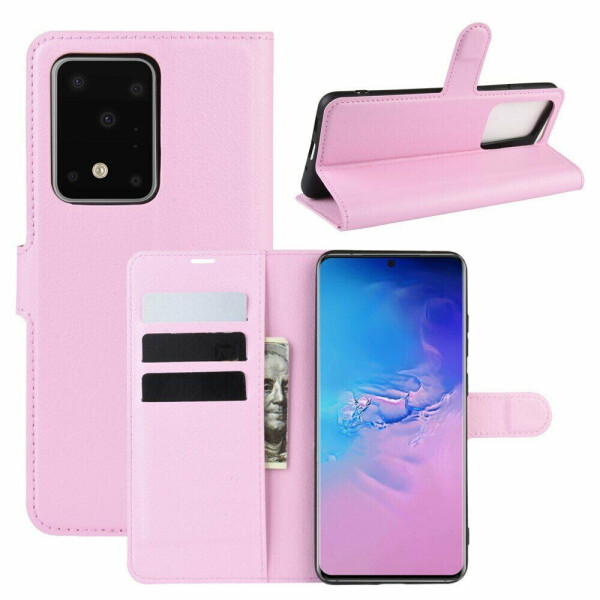 

Чехол-книжка Deexe Book Type для Samsung Galaxy S20 Ultra (G988) - Pink