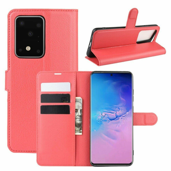 

Чехол-книжка Deexe Book Type для Samsung Galaxy S20 Ultra (G988) - Red