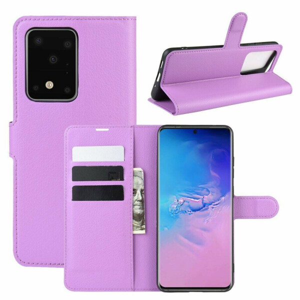 

Чехол-книжка Deexe Book Type для Samsung Galaxy S20 Ultra (G988) - Purple