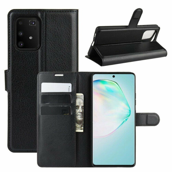 

Чехол-книжка Deexe Book Type для Samsung Galaxy S10 Lite (G770) - Black