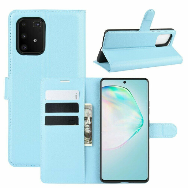 

Чехол-книжка Deexe Book Type для Samsung Galaxy S10 Lite (G770) - Blue