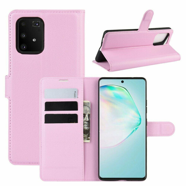 

Чехол-книжка Deexe Book Type для Samsung Galaxy S10 Lite (G770) - Pink