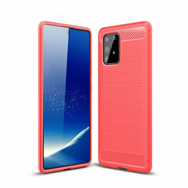 

Защитный чехол UniCase Carbon для Samsung Galaxy S10 Lite (G770)- Red