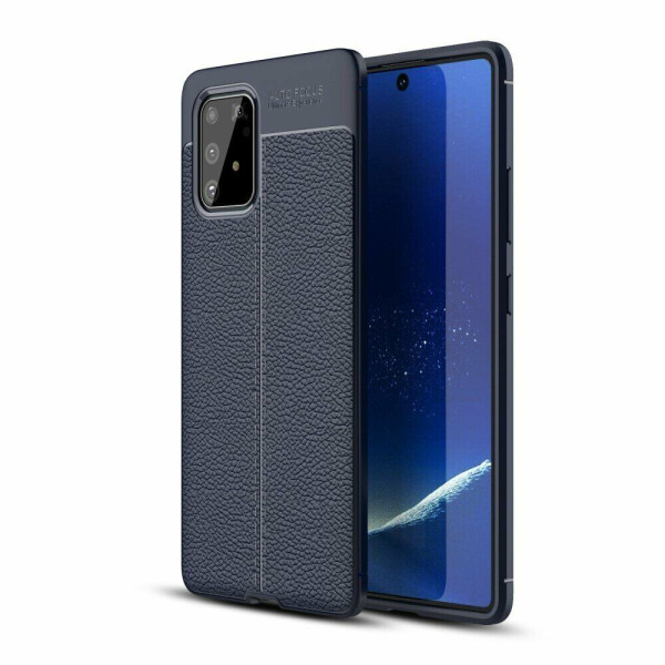 

Защитный чехол Deexe Leather Cover для Samsung Galaxy S10 Lite (G770) - Blue