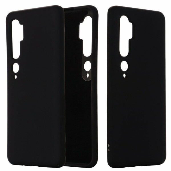 

Защитный чехол Deexe Silicone Case для Xiaomi Mi Note 10 Pro / Mi Note 10 - Black