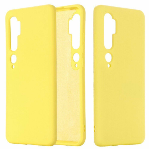 

Защитный чехол Deexe Silicone Case для Xiaomi Mi Note 10 Pro / Mi Note 10 - Yellow