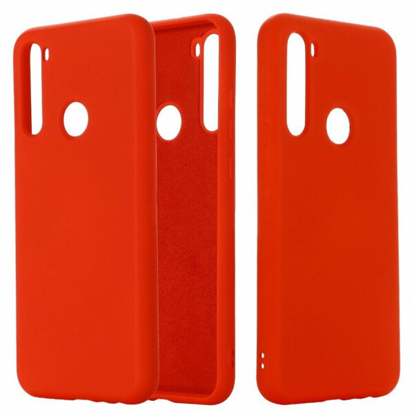 

Защитный чехол Deexe Silicone Case для Xiaomi Redmi Note 8T - Red