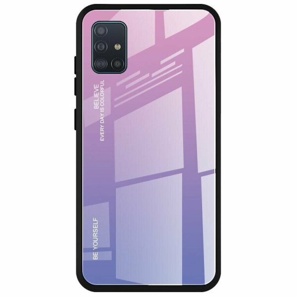 

Защитный чехол Deexe Gradient Color для Samsung Galaxy A51 (А515) - Pink / Purple