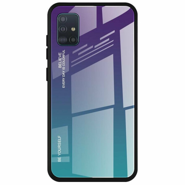 

Защитный чехол Deexe Gradient Color для Samsung Galaxy A51 (А515) - Purple / Blue