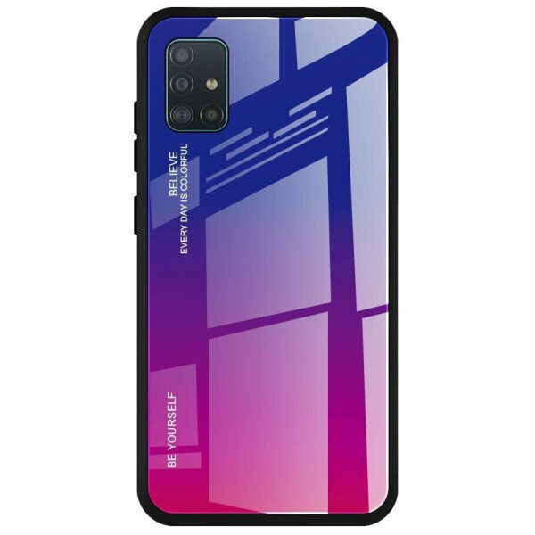 

Защитный чехол Deexe Gradient Color для Samsung Galaxy A51 (А515) - Blue / Rose
