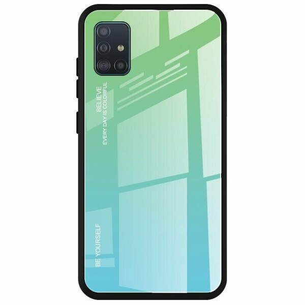 

Защитный чехол Deexe Gradient Color для Samsung Galaxy A51 (А515) - Cyan / Blue