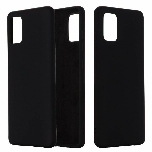 

Защитный чехол Deexe Silicone Case для Samsung Galaxy A51 (А515) - Black