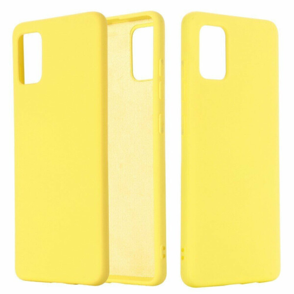 

Защитный чехол Deexe Silicone Case для Samsung Galaxy A51 (А515) - Yellow