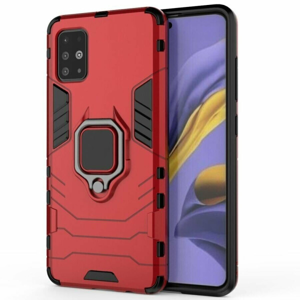 

Защитный чехол Deexe Hybrid Case для Samsung Galaxy A51 (А515) - Red