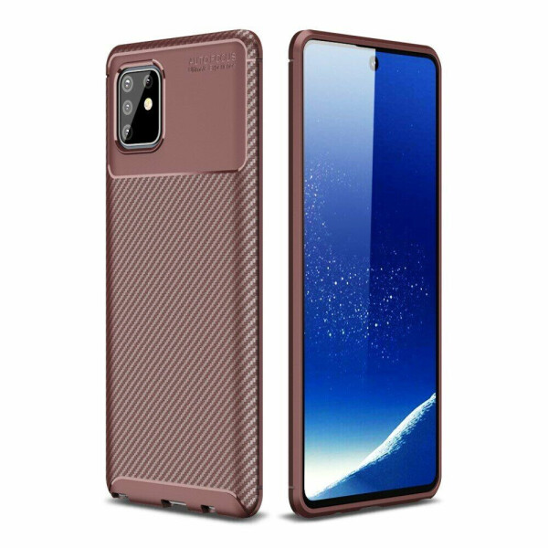 

Защитный чехол Deexe Fusion для Samsung Galaxy Note 10 Lite (N770) - Brown