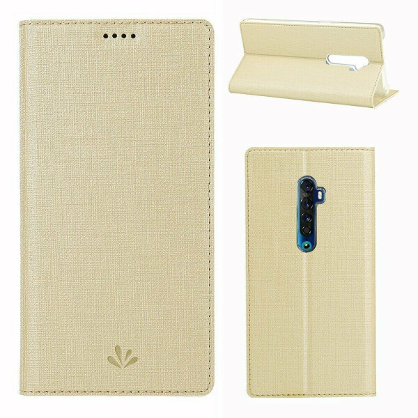 

Чехол-книжка VILI DMX Style для OPPO Reno 2Z - Gold