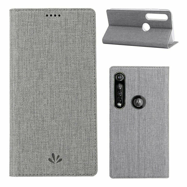 

Чехол-книжка VILI DMX Style для Motorola Moto G8 Plus - Grey