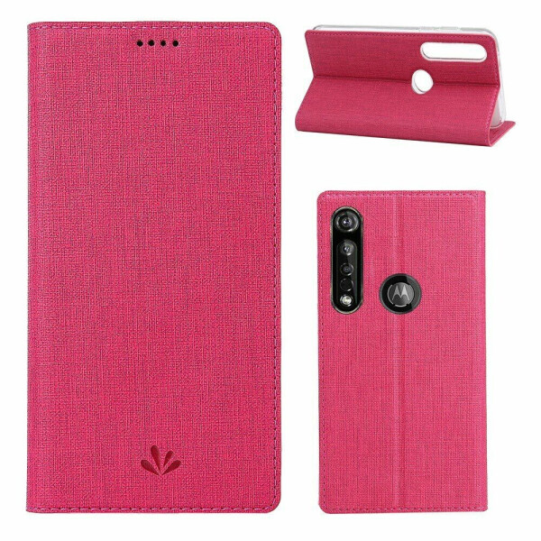

Чехол-книжка VILI DMX Style для Motorola Moto G8 Plus - Rose