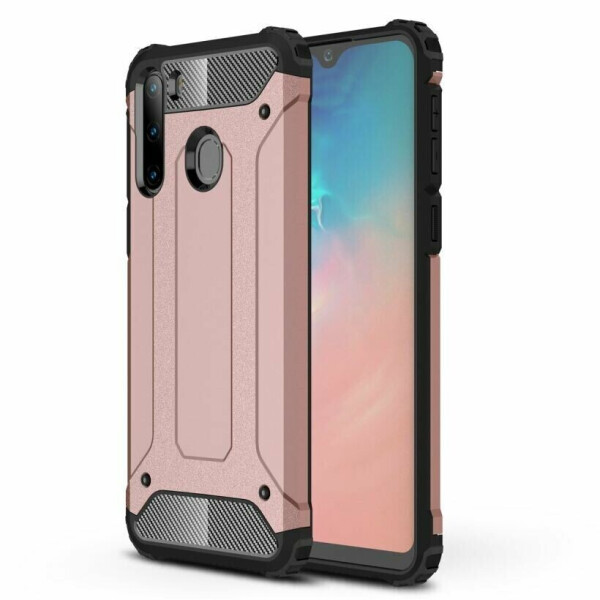 

Защитный чехол UniCase Rugged Guard для Samsung Galaxy A21 (A215) - Rose Gold