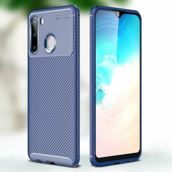 

Защитный чехол Deexe Fusion для Samsung Galaxy A21 (A215) - Blue