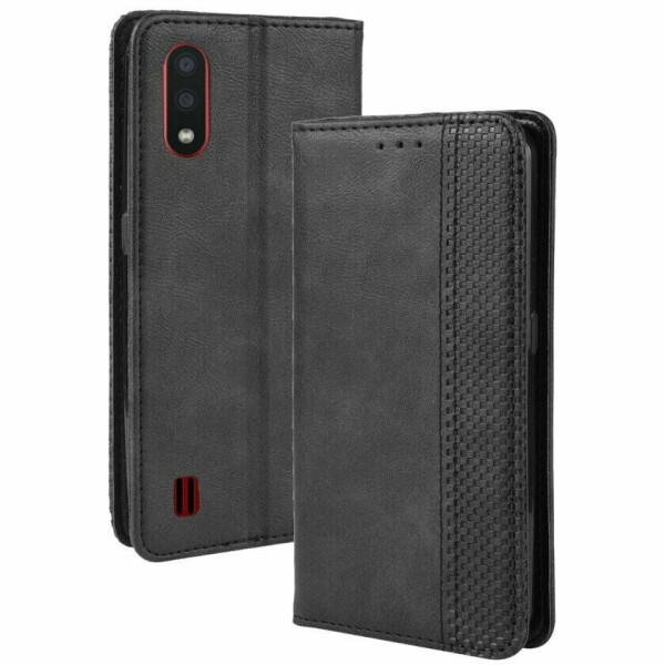

Чехол Deexe Retro Style для Samsung Galaxy A01 (A015) - Black