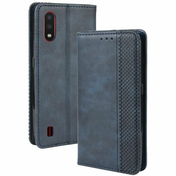 

Чехол Deexe Retro Style для Samsung Galaxy A01 (A015) - Blue