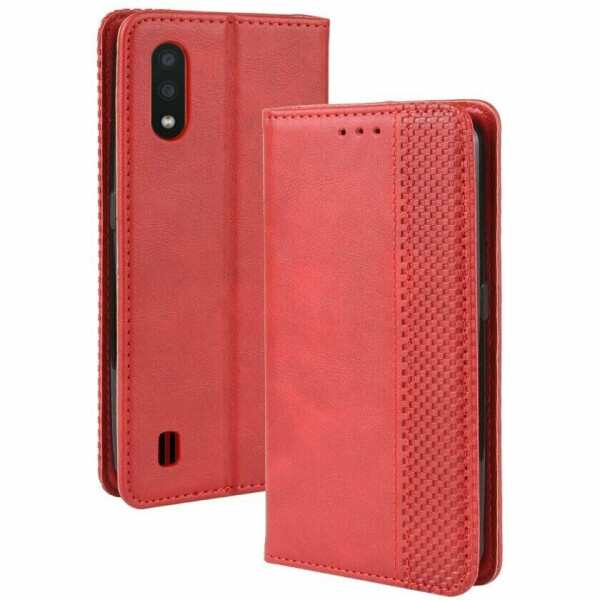 

Чехол Deexe Retro Style для Samsung Galaxy A01 (A015) - Red