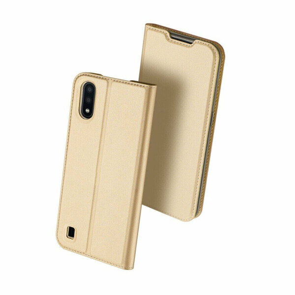 

Чехол-книжка DUX DUCIS Skin Pro для Samsung Galaxy A01 (A015) - Gold