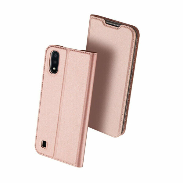 

Чехол-книжка DUX DUCIS Skin Pro для Samsung Galaxy A01 (A015) - Rose Gold