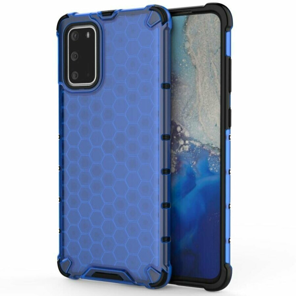 

Защитный чехол Deexe Honeycomb Series для Samsung Galaxy S20 Plus (G985) - Blue