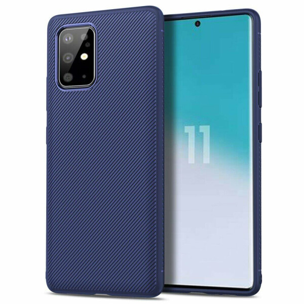

Защитный чехол UniCase Twill Soft для Samsung Galaxy S20 Plus (G985) - Blue