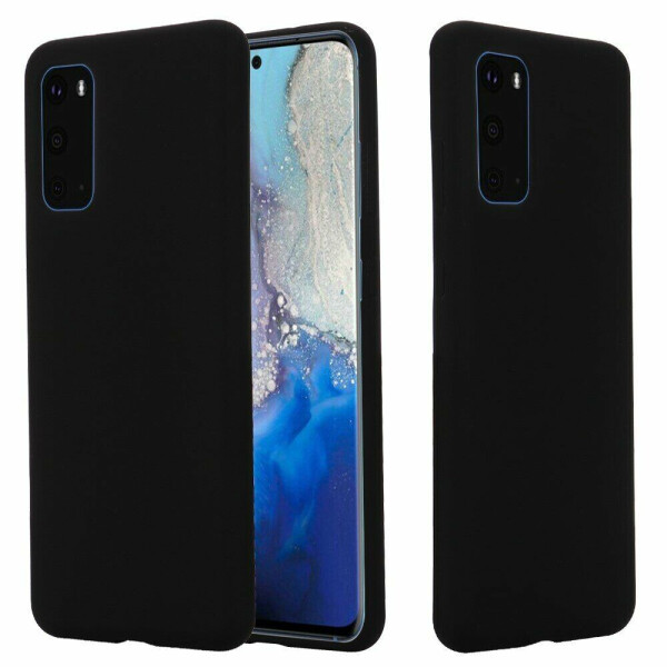 

Защитный чехол Deexe Silicone Case для Samsung Galaxy S20 Plus (G985) - Black