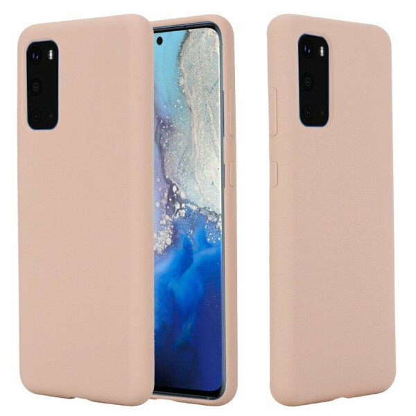 

Защитный чехол Deexe Silicone Case для Samsung Galaxy S20 Plus (G985) - Pink