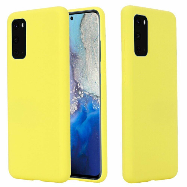 

Защитный чехол Deexe Silicone Case для Samsung Galaxy S20 Plus (G985) - Yellow