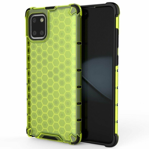 

Защитный чехол Deexe Honeycomb Series для Samsung Galaxy Note 10 Lite (N770) - Green