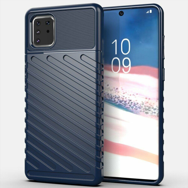 

Защитный чехол Deexe Thunder Series для Samsung Galaxy Note 10 Lite (N770) - Blue