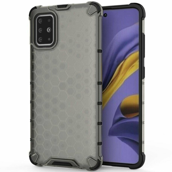 

Защитный чехол Deexe Honeycomb Series для Samsung Galaxy A51 (А515) - Grey