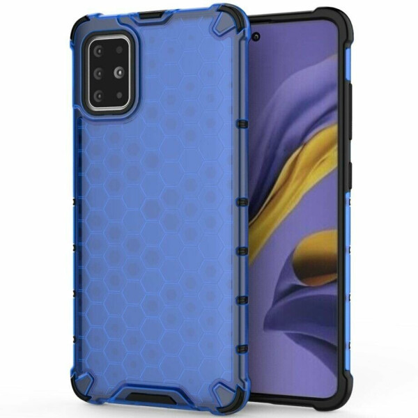 

Защитный чехол Deexe Honeycomb Series для Samsung Galaxy A51 (А515) - Blue